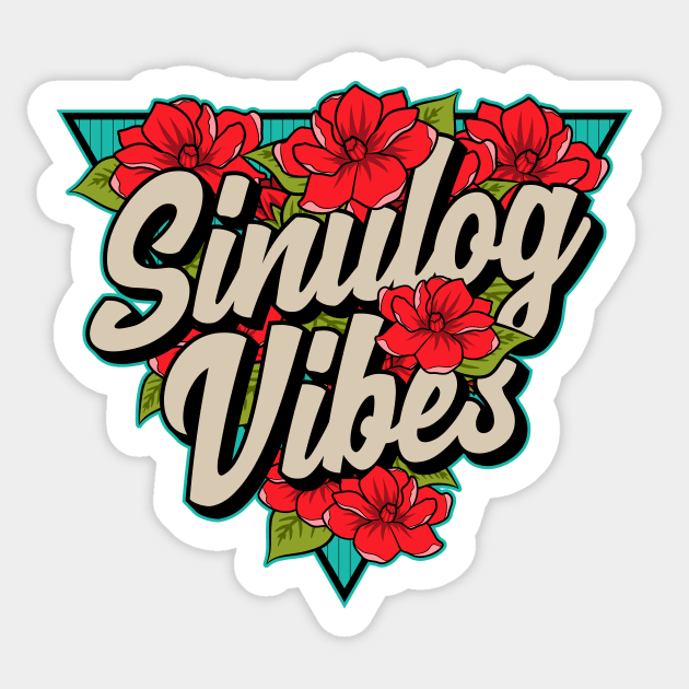 Sinulog Vibes Cebu Pit Senyor Festival Costume Sticker by teeleoshirts